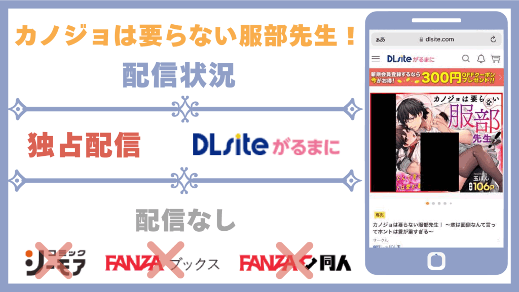 カノジョは要らない服部先生！配信状況