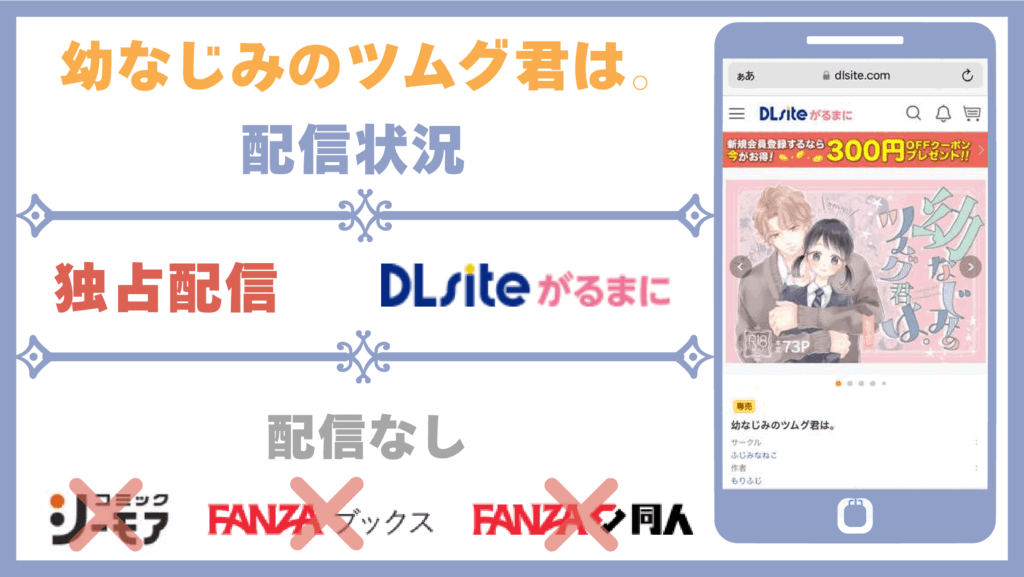 幼なじみのツムグ君は。配信状況