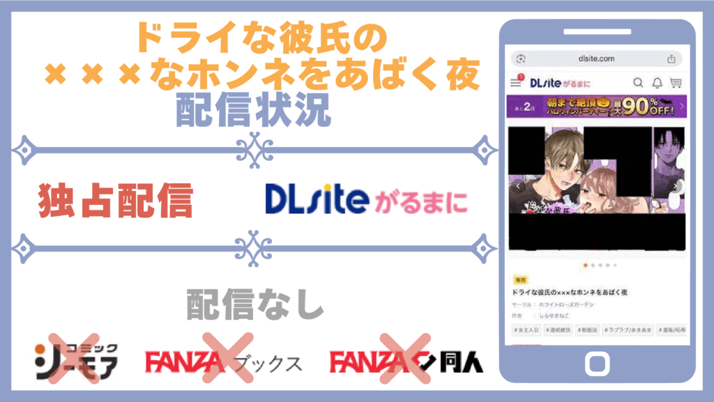 ドライな彼氏の×××なホンネをあばく夜配信状況